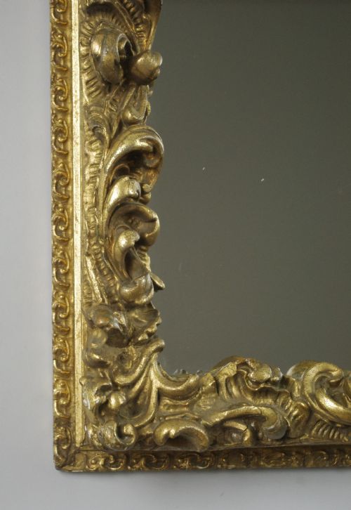 VICTORIAN GILT WALL MIRROR - ADDITIONAL PHOTO 6