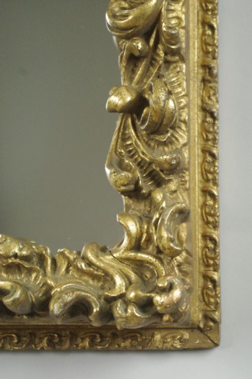 VICTORIAN GILT WALL MIRROR - ADDITIONAL PHOTO 9