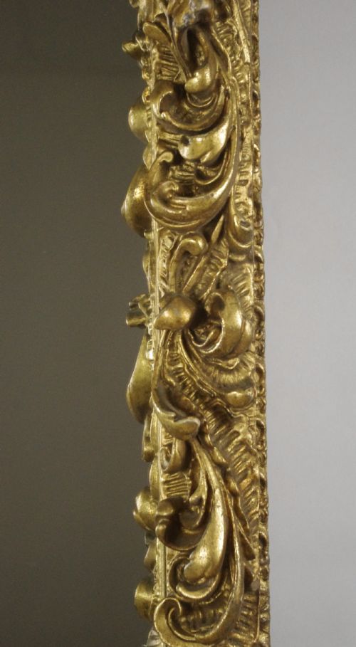 VICTORIAN GILT WALL MIRROR - ADDITIONAL PHOTO 11