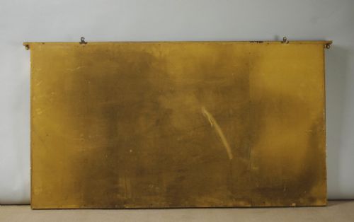 VICTORIAN GILT TRIPLE PLATE OVERMANTLE MIRROR - ADDITIONAL PHOTO 8