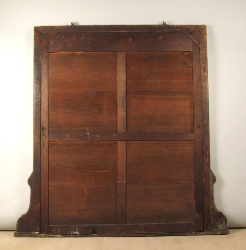 VICTORIAN GILT LARGE OVERMANTLE MIRROR - ADDITIONAL PHOTO 7