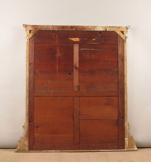 VICTORIAN GILT OVERMANTLE MIRROR - ADDITIONAL PHOTO 8