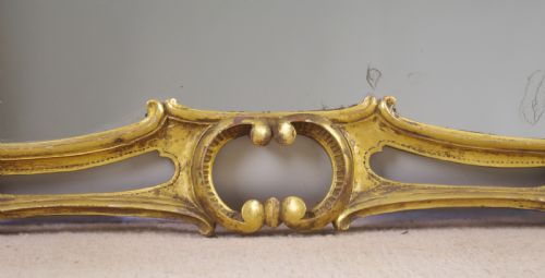 19TH CENTURY CHINESE CHIPPENDALE STYLE GILT WOOD OVERMANTLE MIRROR - ADDITIONAL PHOTO 10