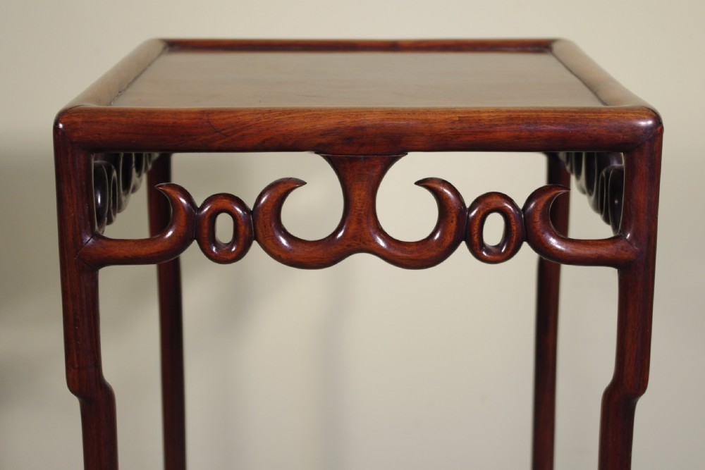 Nest of Chinese Hardwood Tables View IV