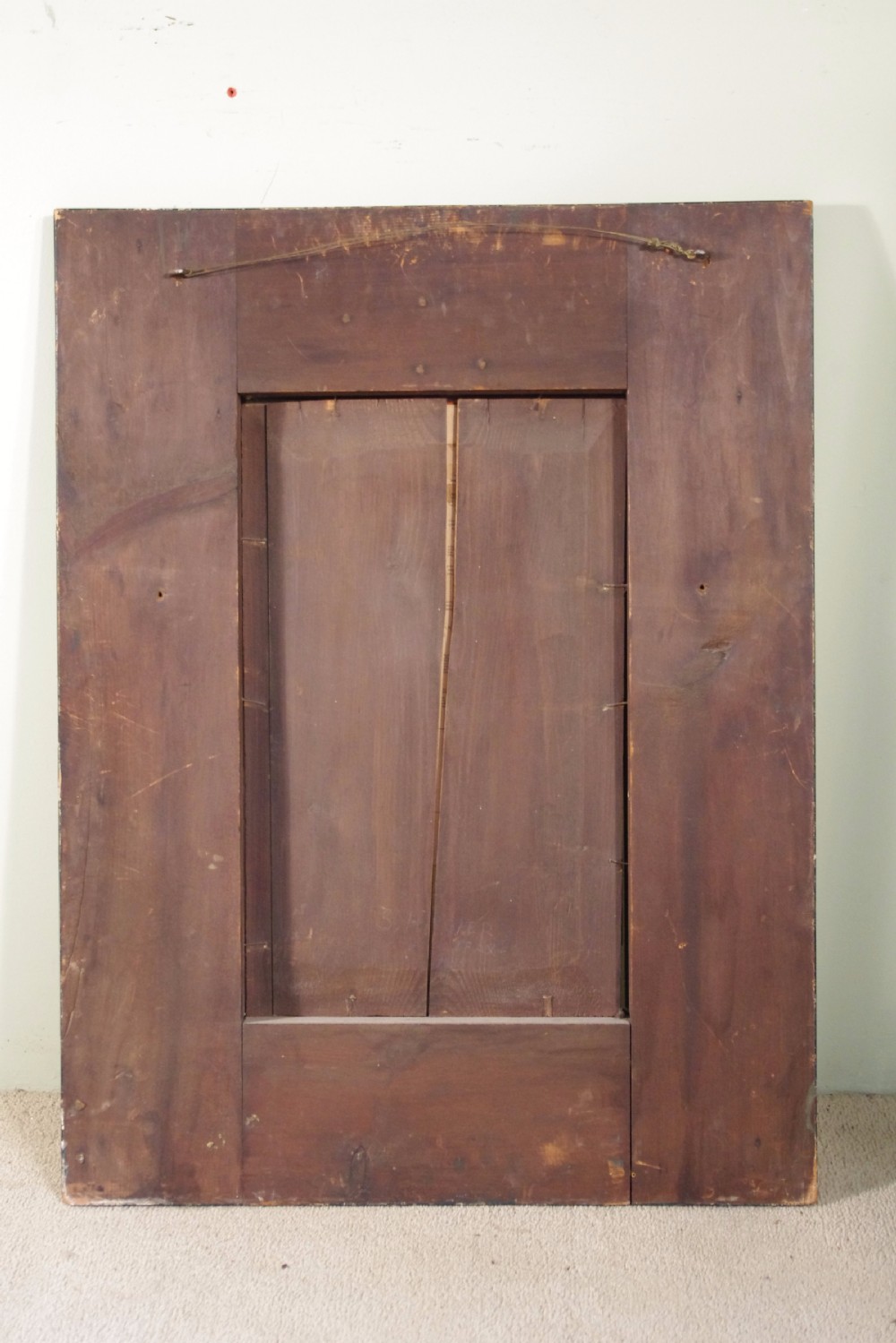 Painted and Parcel-Gilt Wall Mirror View IX