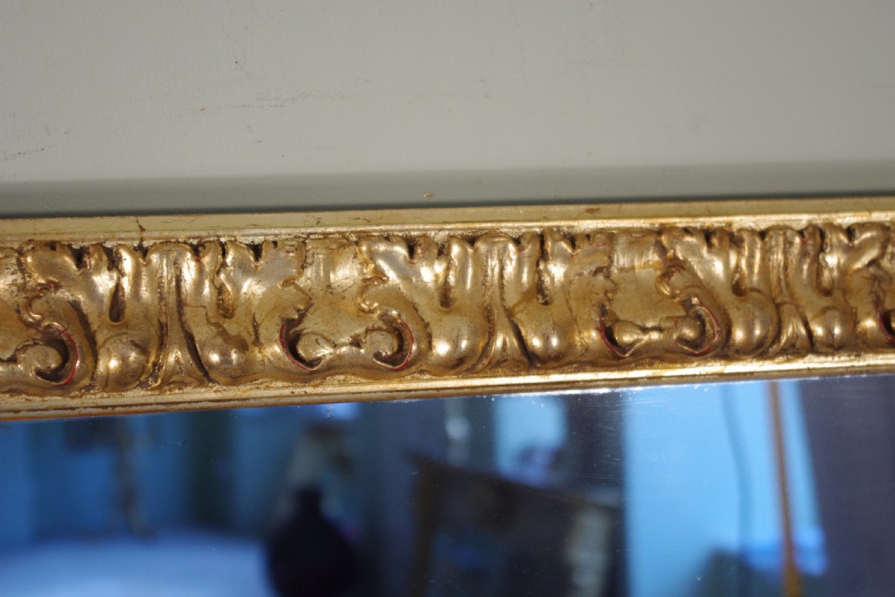 Large Gilt Overmantle/Wall Mirror View V