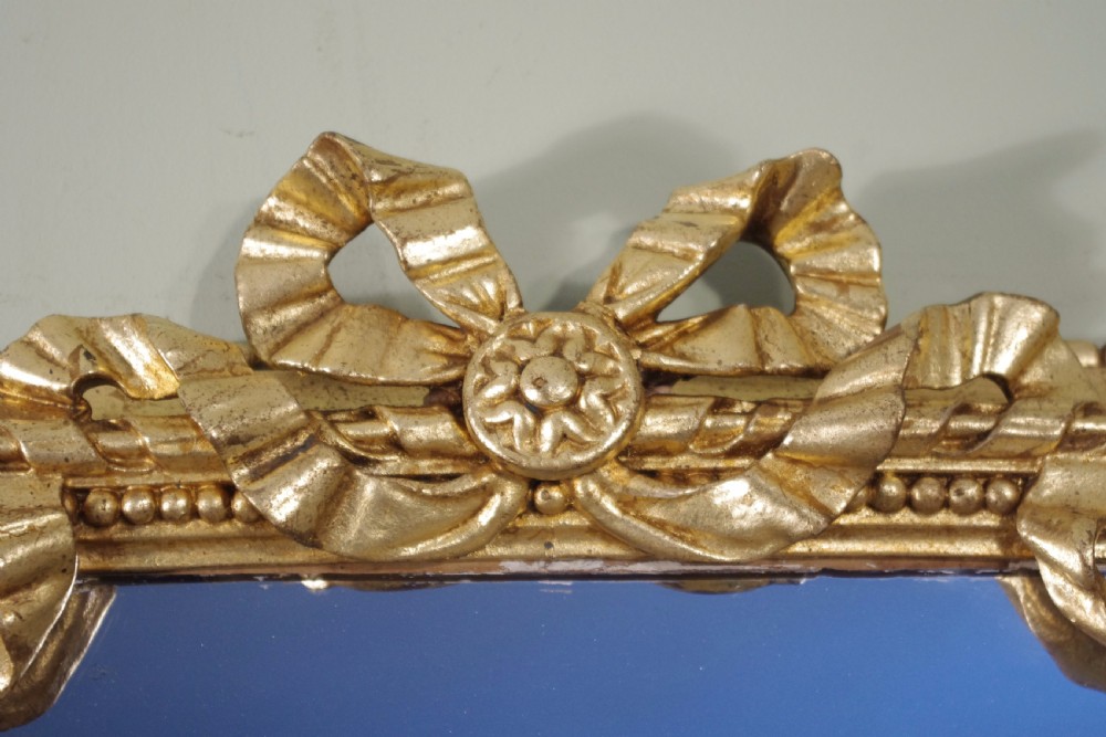 Large Gilt Arch Top Overmantle Mirror View IV