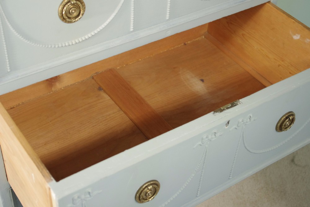 Painted Tall Six Drawer Chest View IX