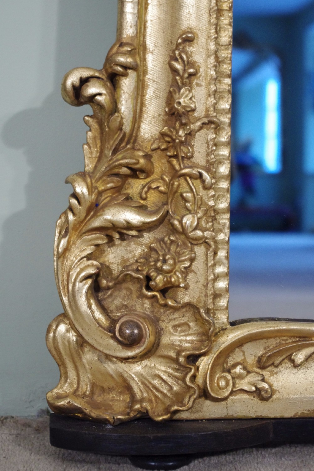 Victorian Gilt Large Overmantle Mirror View VIII