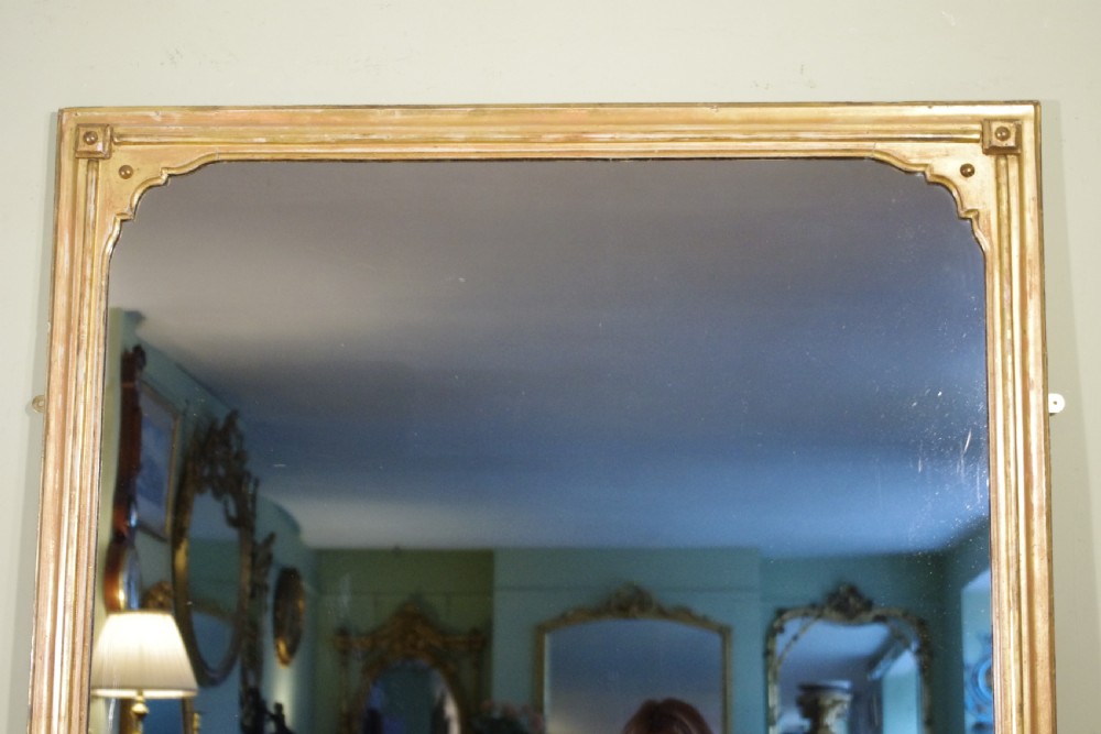 Gilt Large Overmantle Mirror View II