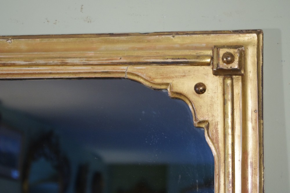 Gilt Large Overmantle Mirror View IV