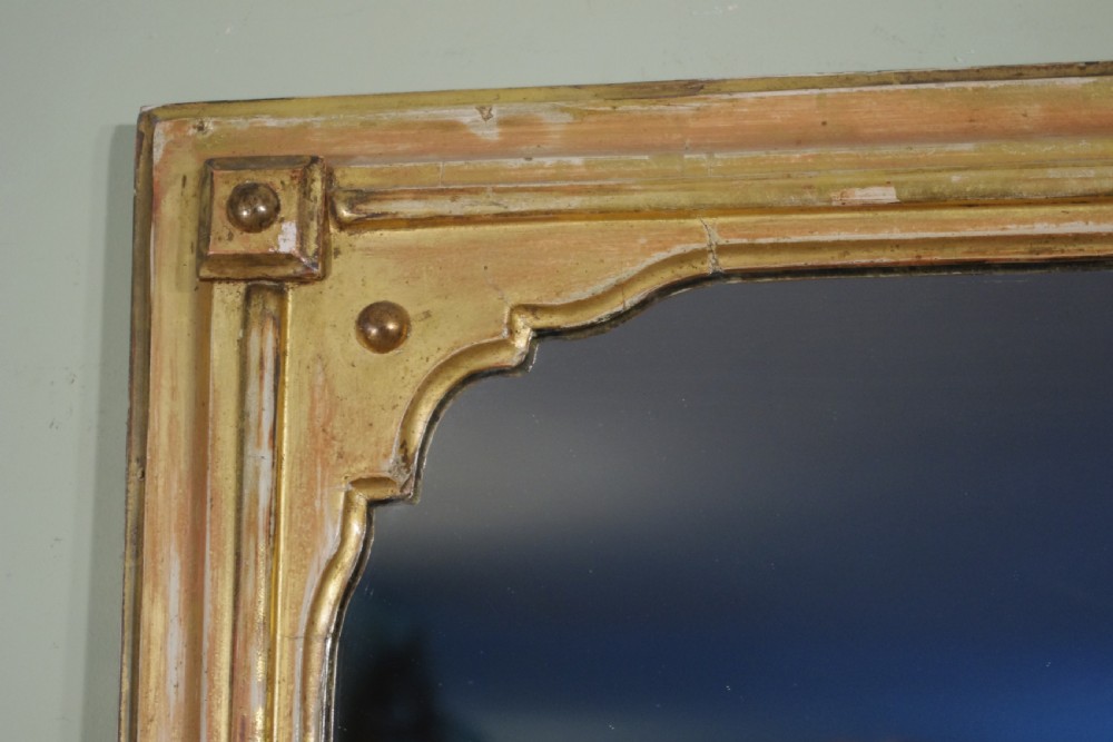 Gilt Large Overmantle Mirror View V