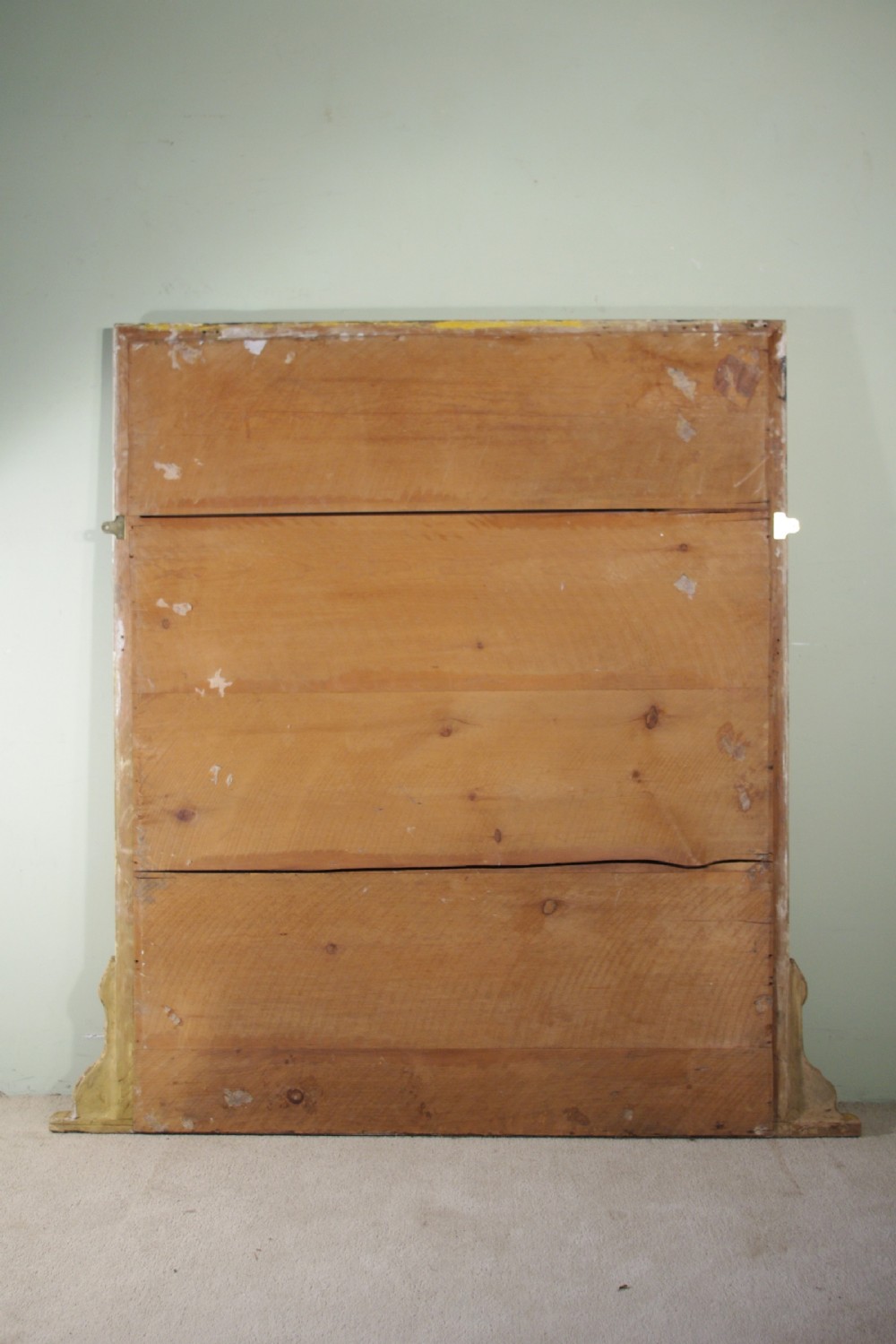 Gilt Large Overmantle Mirror View X