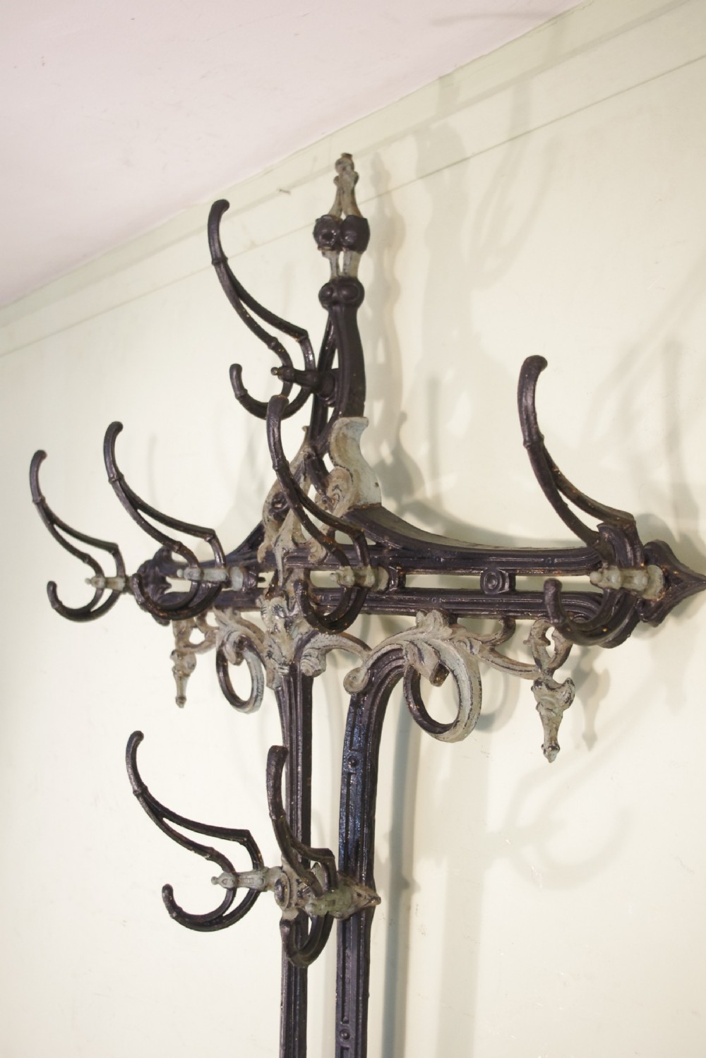 Art Nouveau Cast Iron Hall Stand View V