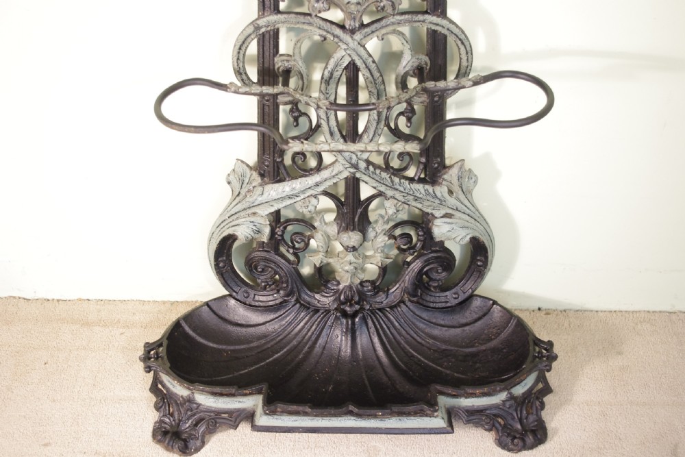 Art Nouveau Cast Iron Hall Stand View VII