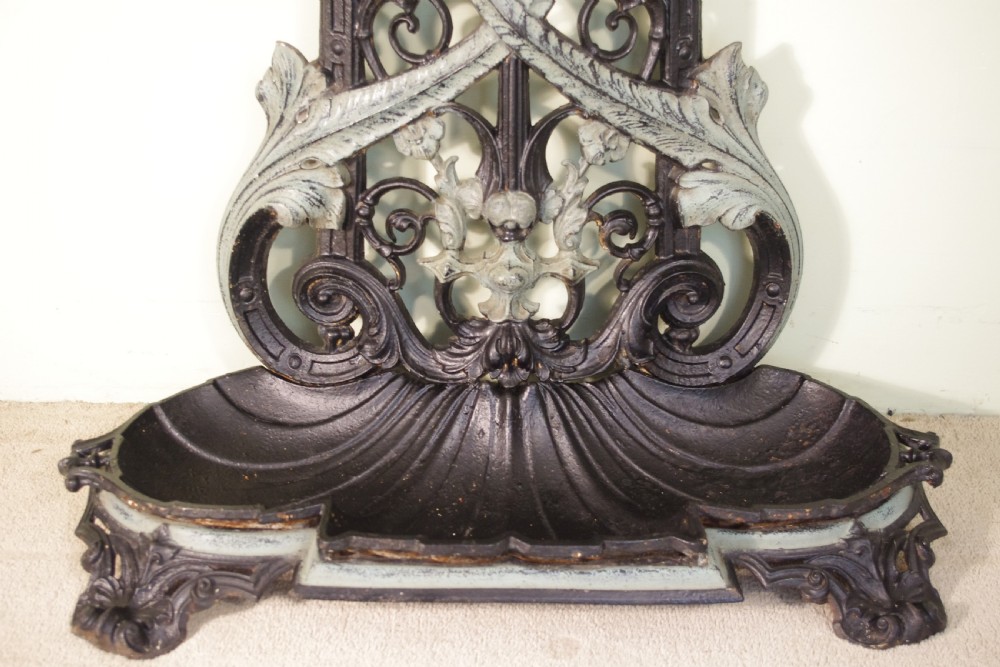 Art Nouveau Cast Iron Hall Stand View VIII
