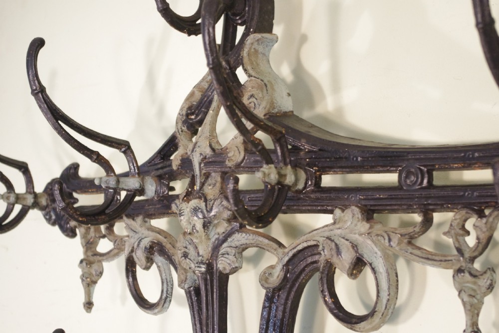 Art Nouveau Cast Iron Hall Stand View XII