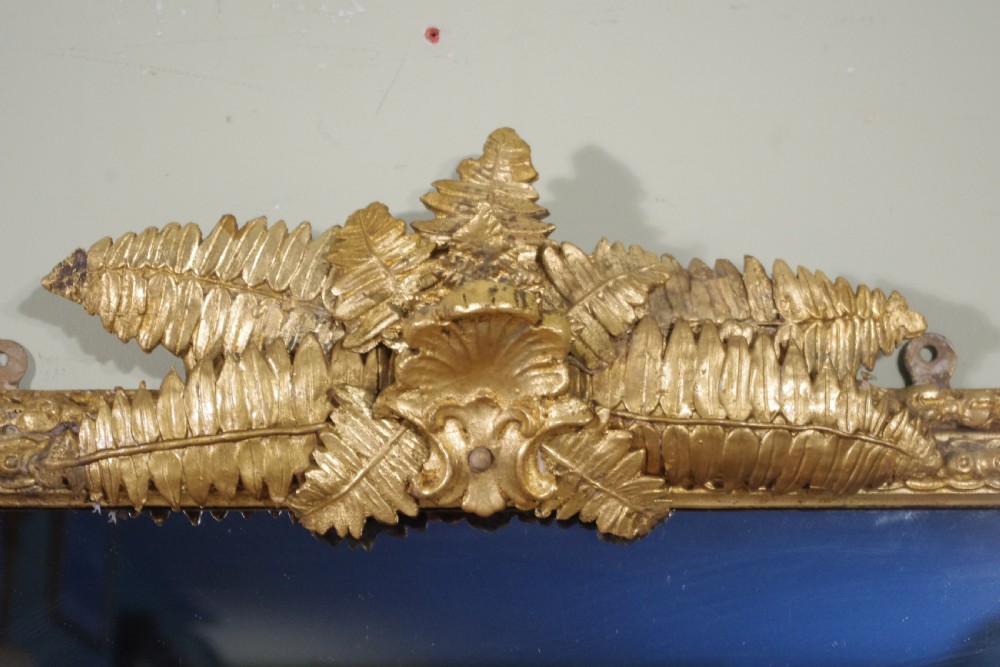 Victorian Gilt Overmantle Mirror View IV