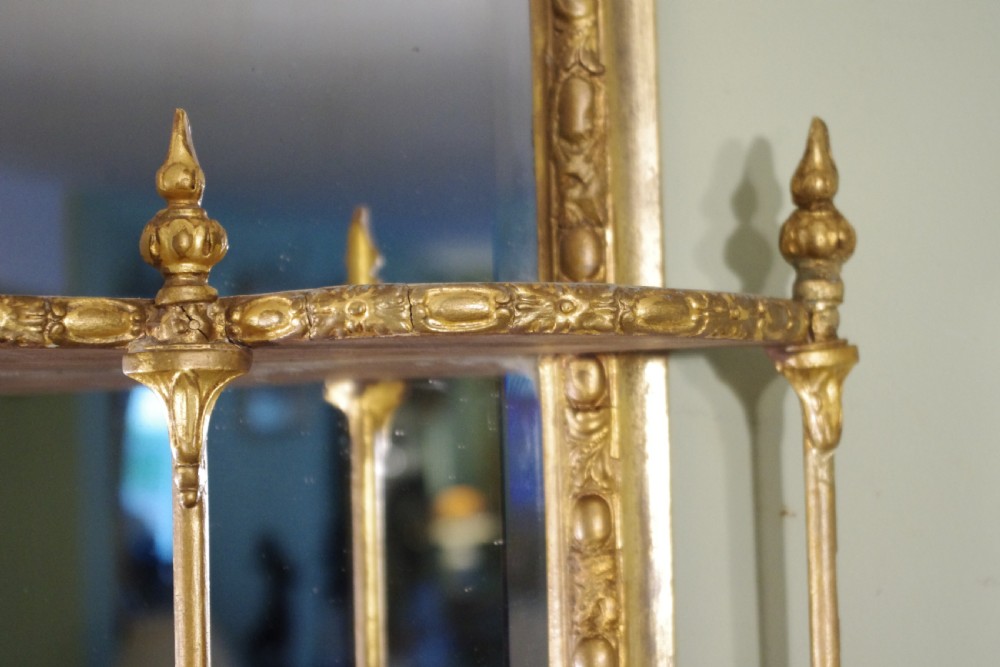English Victorian Gilt Mirrored Wall Display Shelves/Brackets View VII