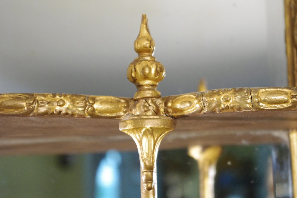 English Victorian Gilt Mirrored Wall Display Shelves/Brackets View VIII