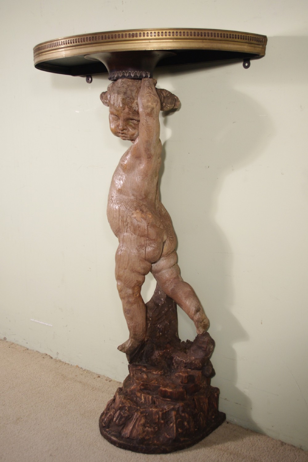 19th Century Putto/Cherub Console Table View V