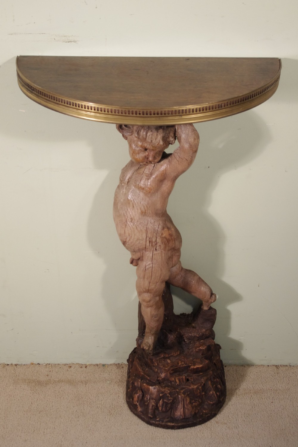 19th Century Putto/Cherub Console Table View VIII