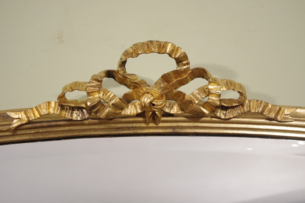 19th Century English Gilt Large Overmantle Mirror View III