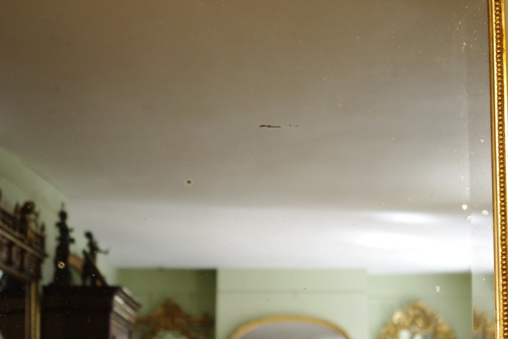 French Painted and Parcel-Gilt Large Trumeau/Overmantle Mirror View XI