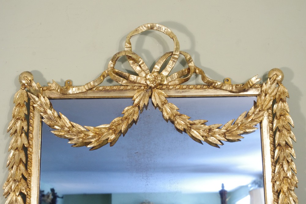 19th Century French Gilt Large Pier/Overmantle Mirror View III