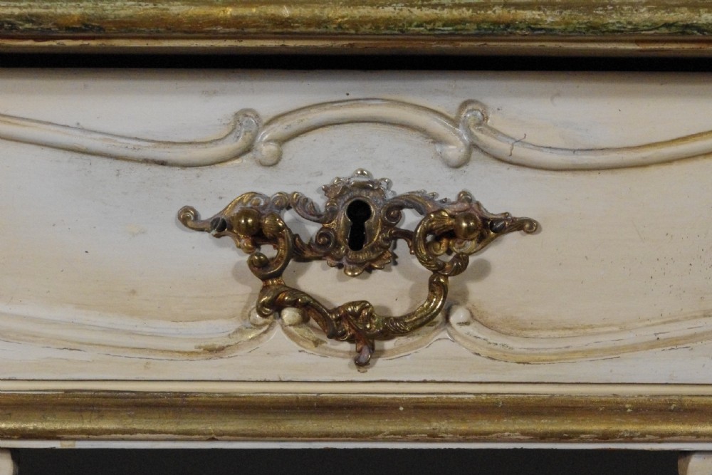 1920's French Painted and Parcel-Gilt Dressing Table View XII