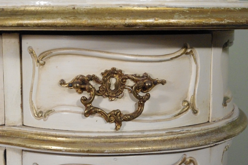 1920's French Painted and Parcel-Gilt Dressing Table View XIV