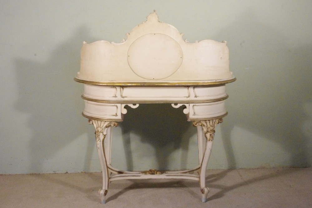 1920's French Painted and Parcel-Gilt Dressing Table View XVII