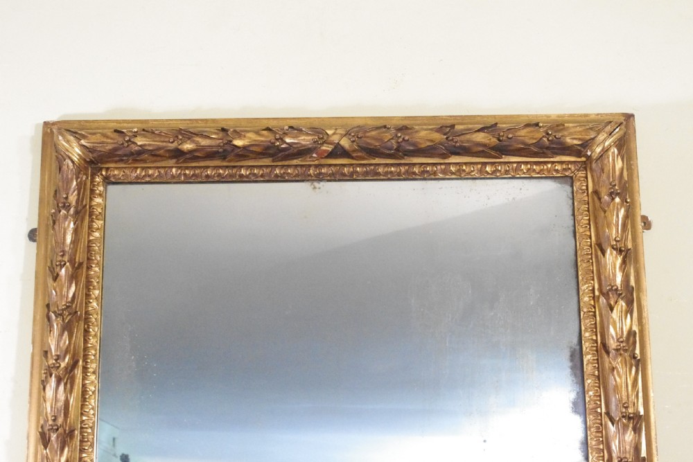 English Victorian Gilt Large Overmantle Mirror View VII