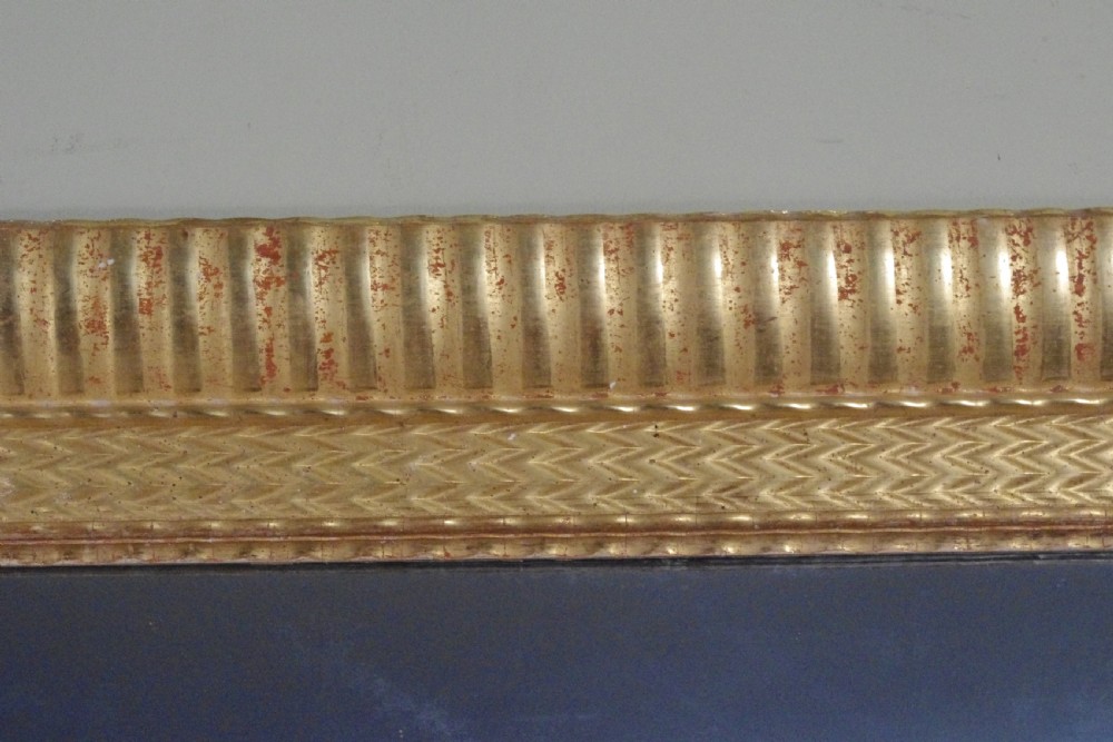 19th Century French Gilt Large Overmantle Mirror View XI
