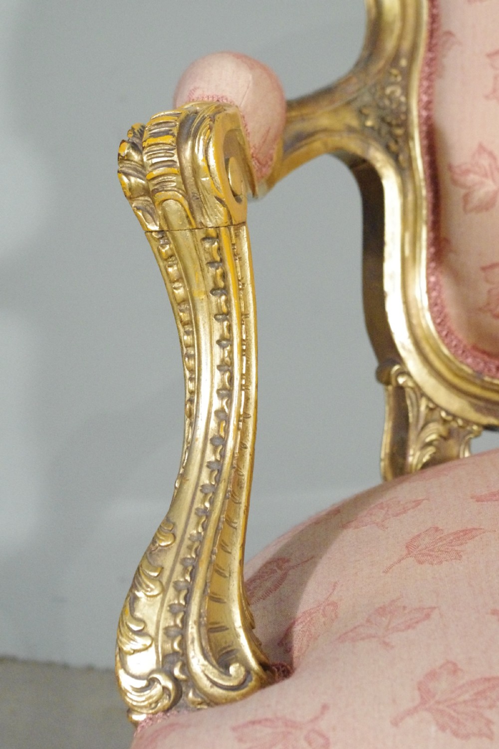 French Gilt/Giltwood Louis XV Style Two Seater Sofa View IX