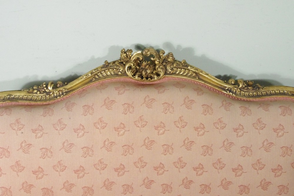 French Gilt/Giltwood Louis XV Style Two Seater Sofa View XII
