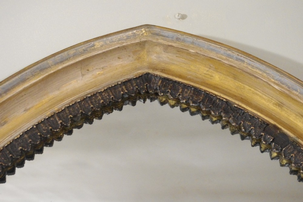 Victorian Gilt Gothic Style Large Pier Mirror View III