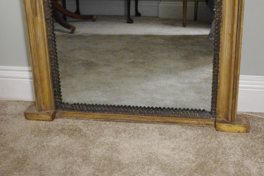 Victorian Gilt Gothic Style Large Pier Mirror View IV