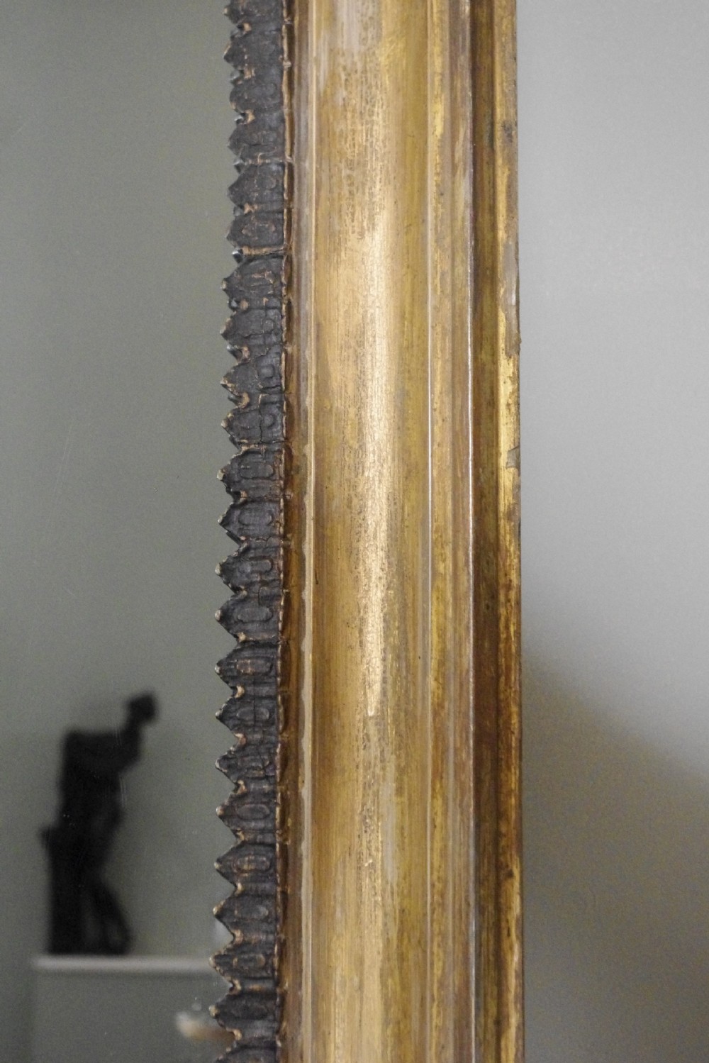 Victorian Gilt Gothic Style Large Pier Mirror View VI