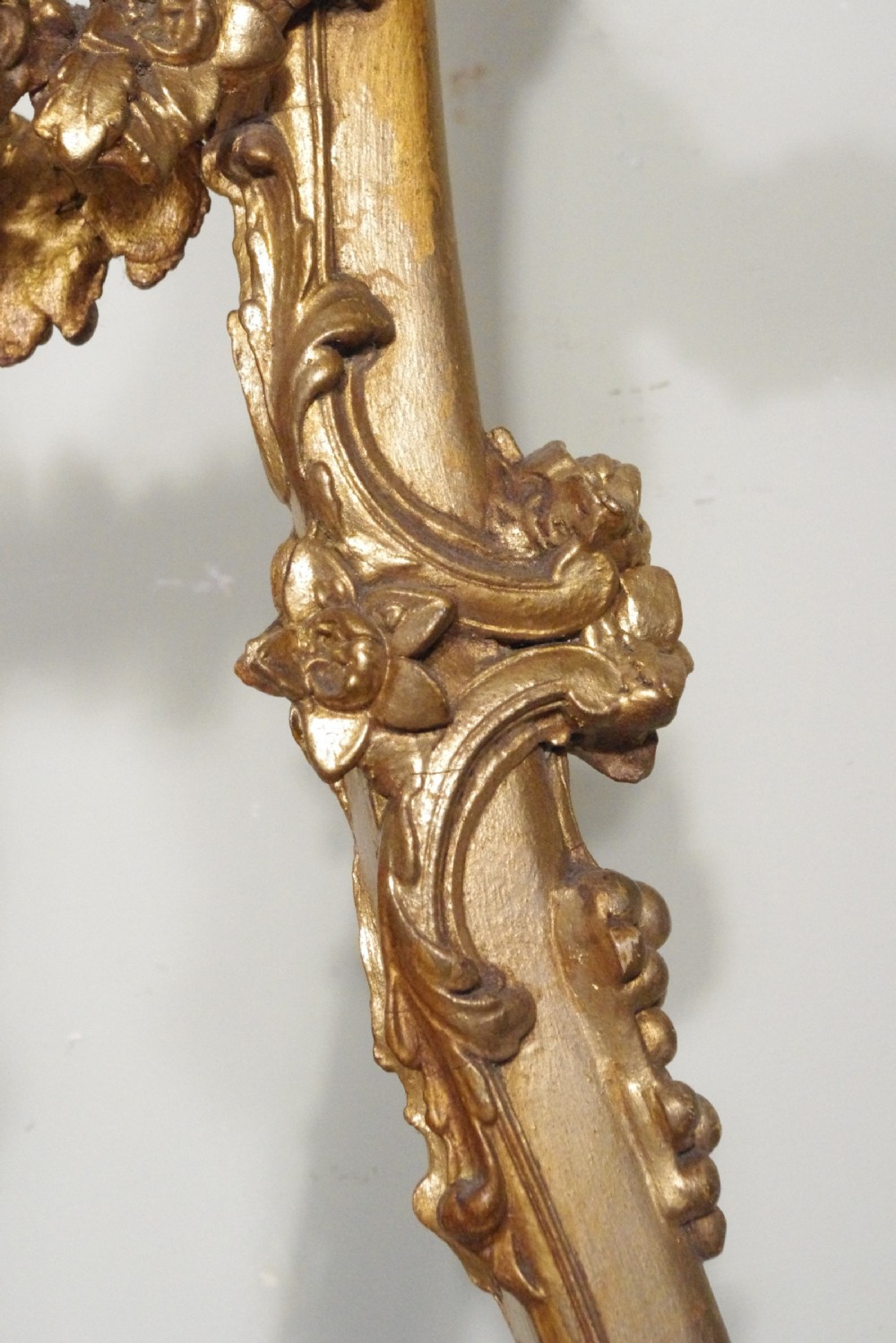Stunning Pair of Crystal Candelabra Lights on Gilt Torcheres View XIII