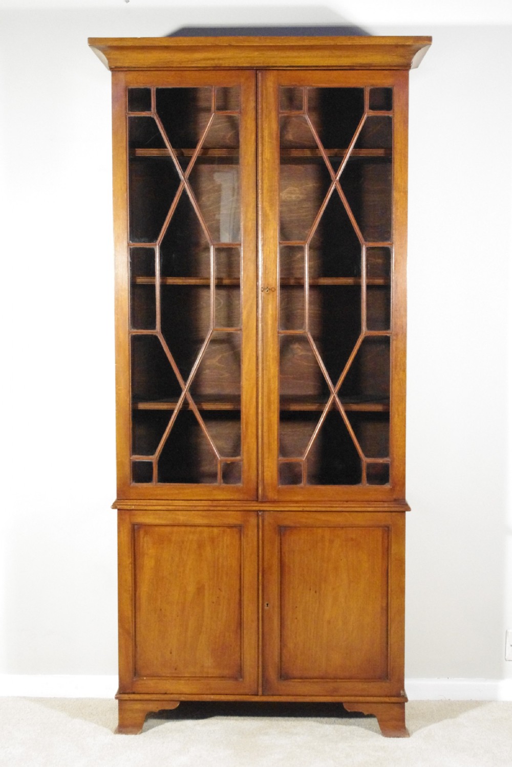 Small Edwardian Mahogany Bookcase