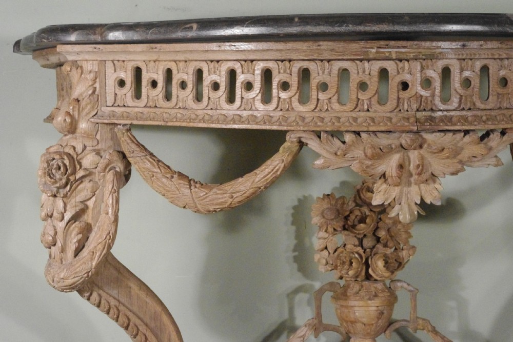 19th Century Console Table with Marble Top View X