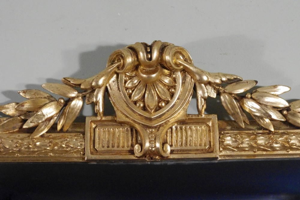 English Victorian Gilt Large Overmantle Mirror View IV