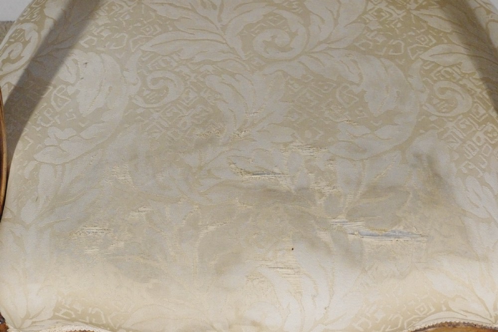 Victorian Walnut Button Back Armchair View XIII