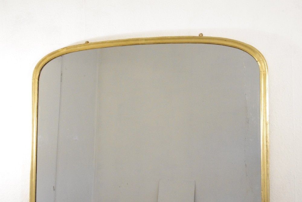 Victorian Gilt Large Arch Top Overmantle Mirror View II