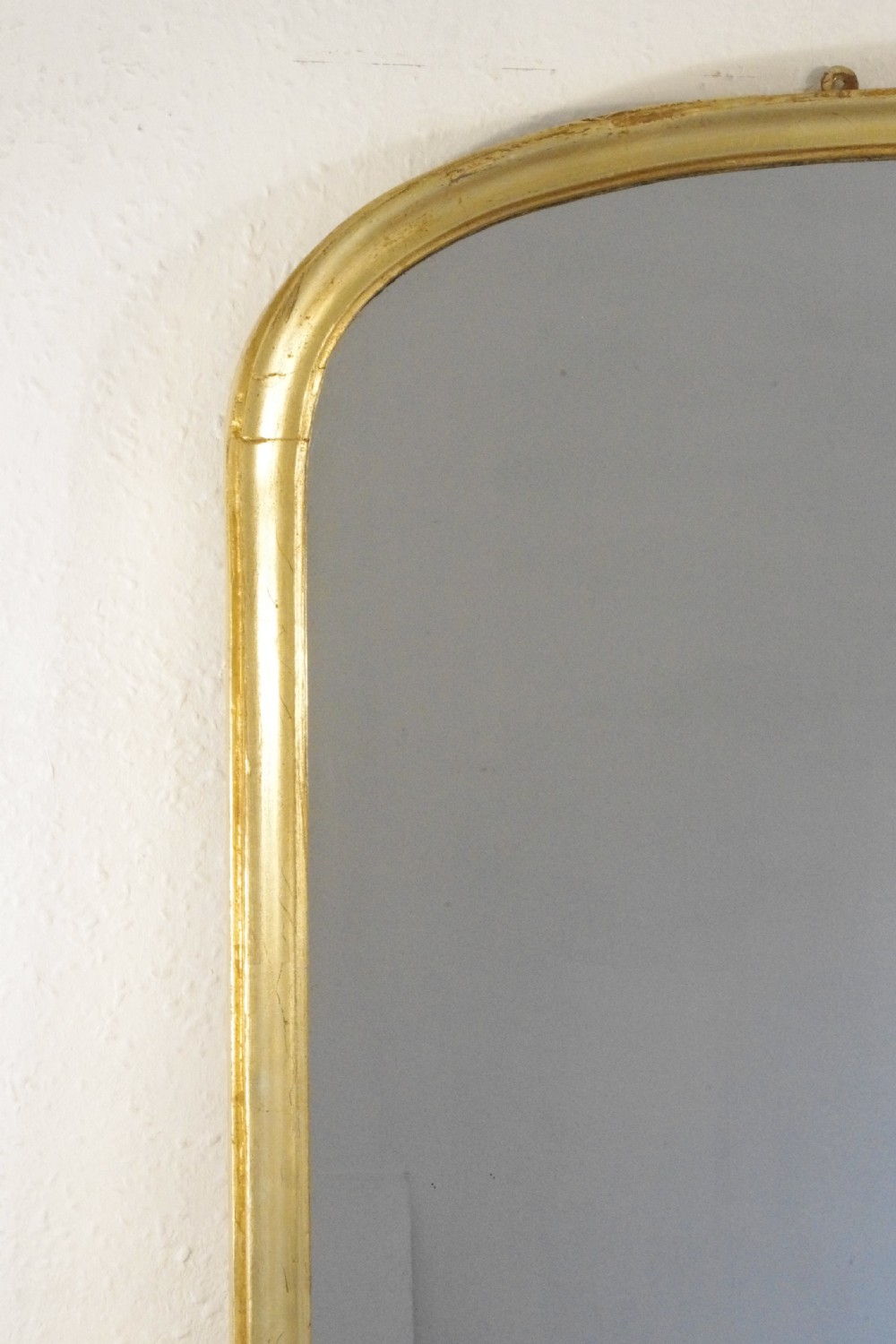 Victorian Gilt Large Arch Top Overmantle Mirror View III