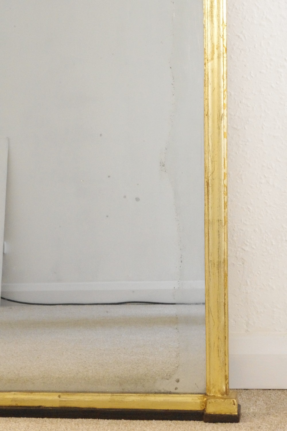 Victorian Gilt Large Arch Top Overmantle Mirror View VIII