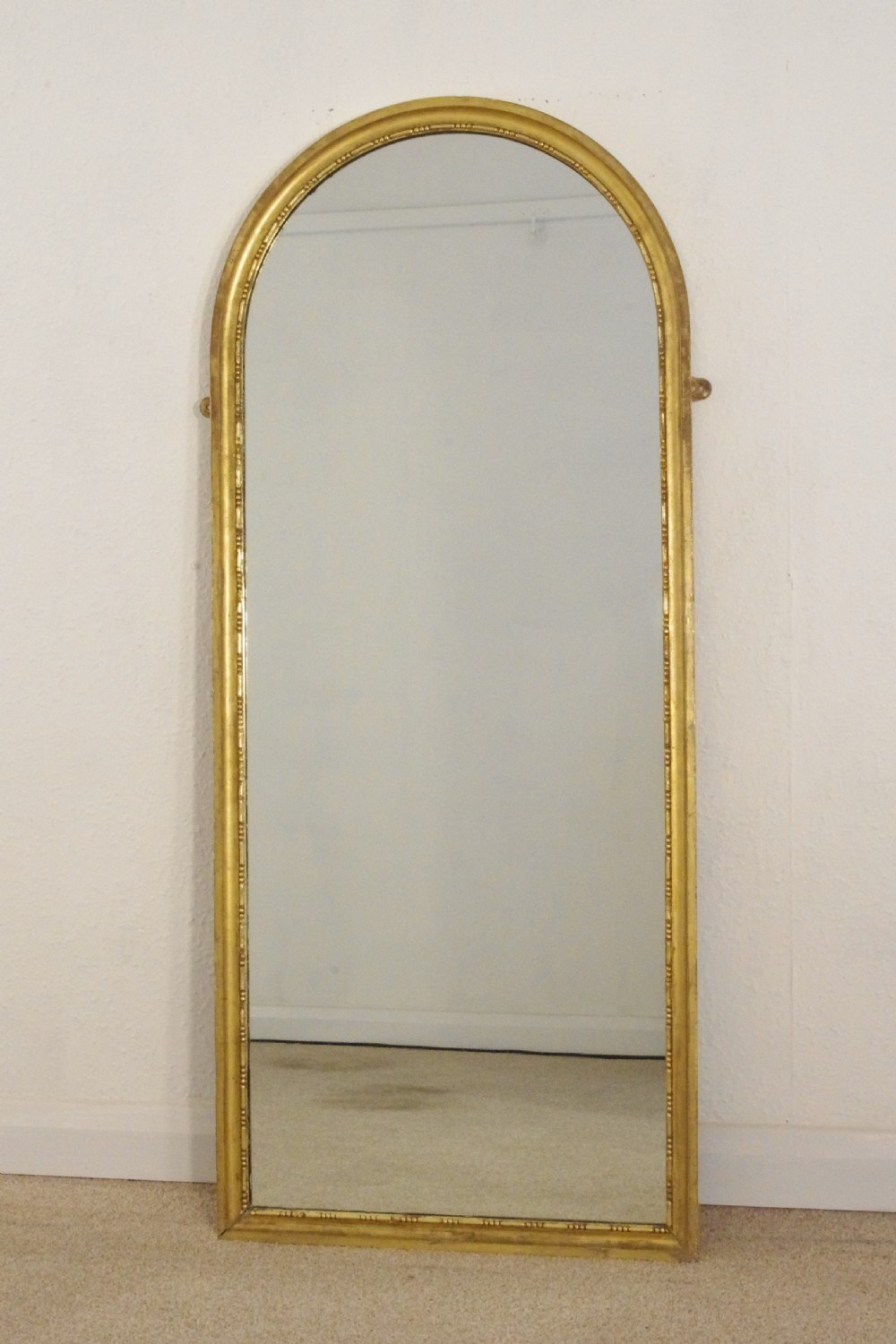 Gilt Arch Top Mirror
