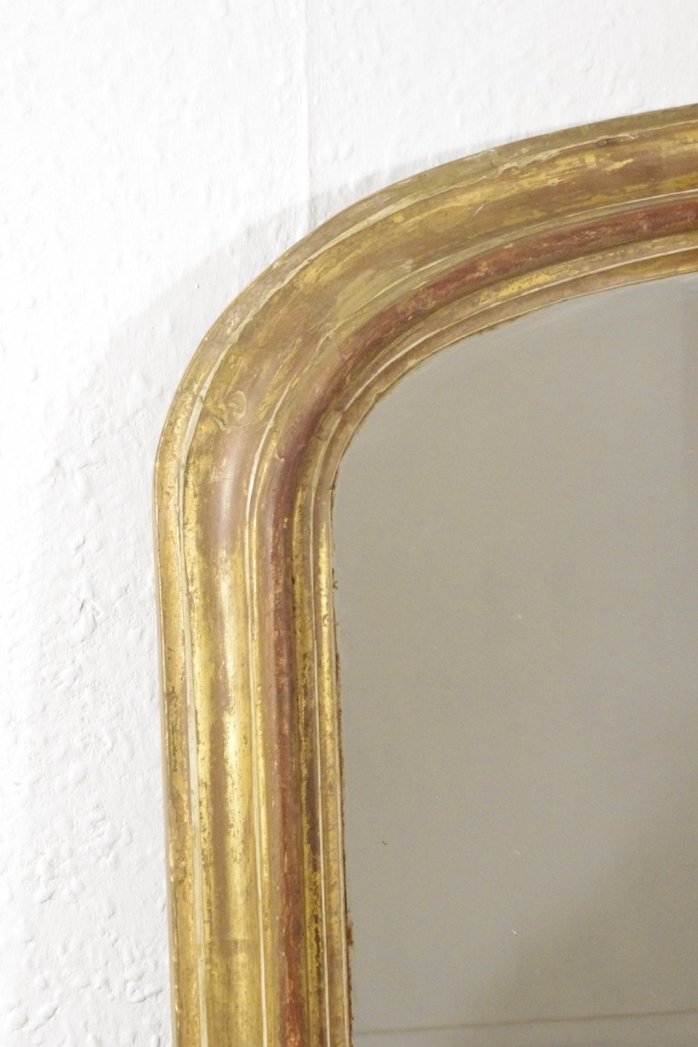 Victorian Gilt Arch Top Overmantle Mirror View IV