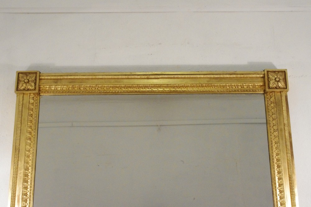 Victorian Gilt Large Overmantle Mirror View III